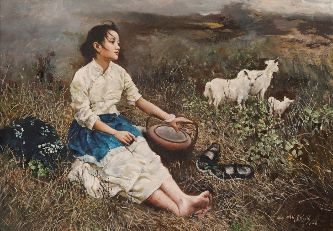 <h2>远方响起春雷</h2><p>作者：潘鸿海</p><p>创作年代：2006年</p><p>规格：92cm×130cm</p><p>品类：油画</p>